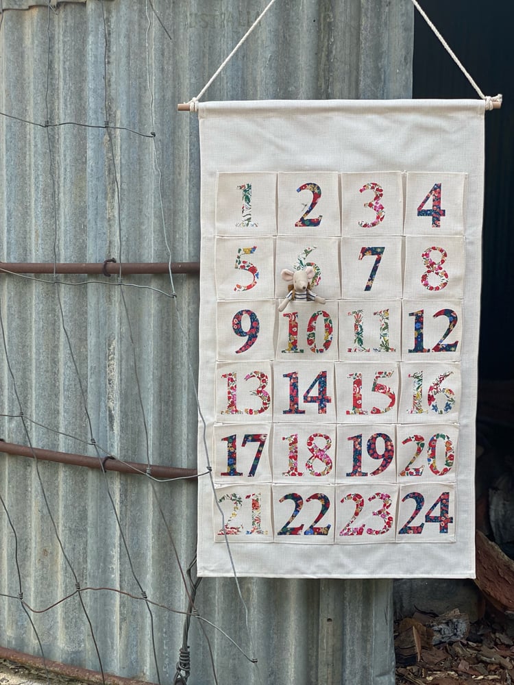 Image of Liberty Christmas Advent Calendar - ‘Crimson Callistemon Crush’