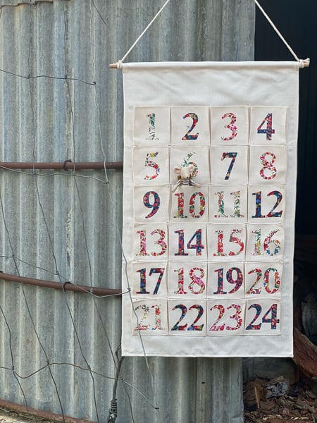 Image of Liberty Christmas Advent Calendar - ‘Crimson Callistemon Crush’