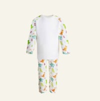 Image 1 of Printed Sleeve Pyjamas