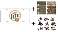 Image 1 of Miller Light (Color) Build A Beer Plate