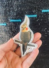 Cockatiel Keychain