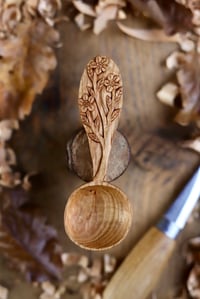 Image 1 of Wild Flower-Coffee Scoop 