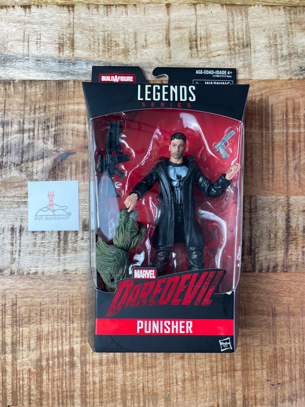 (NEW) MARVEL LEGENDS NETFLIX PUNISHER (MAN THING BAF)