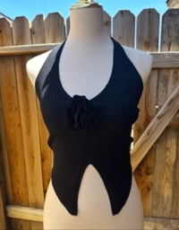 Image 1 of Rose Halter top