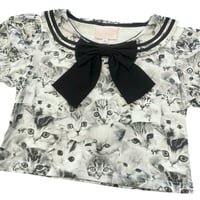 Image 2 of meow sailor top