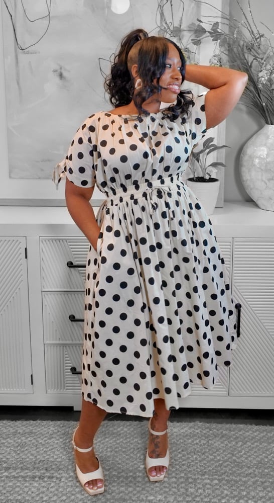 Image of Girly Dot Dress 