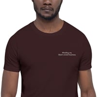 Image 4 of Minding My Black Owned Business Unisex t-shirt