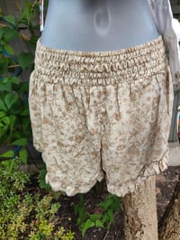 Image 1 of Frida frilly shorts- cream