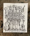 The Infamous Stringdusters Original Drawing