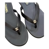 Image 2 of Leather flip flops