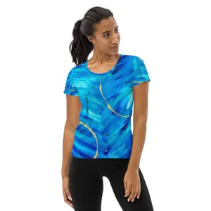 Image of "Dive" Women's Athletic T-shirt