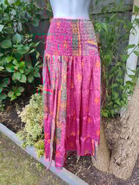 Image 2 of Zara split skirt - pink