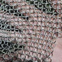 Image 5 of HENDRIK Cropped European Chainmail Coif