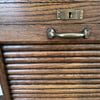 Antique Oak Tambour Chest