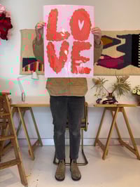 A2 Love red & pink print