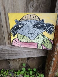 Image 5 of Bundled Up Raccoon 