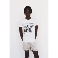 Image 1 of ANM260015 I LOVE YOU T-SHIRT 