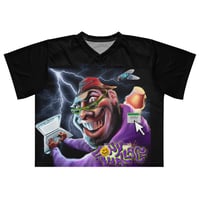 Image 1 of MR. IN YA GMAIL FOOTBALL JERSEY (BLACK)