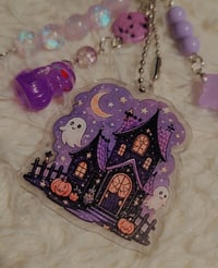 Image 3 of Haunted House Bag Charm