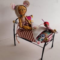 Image 2 of Bitsy Jennie Mouse Doll and MrSqueak