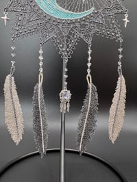 Image 5 of Glow In The Dark Moon Star Dreamcatcher
