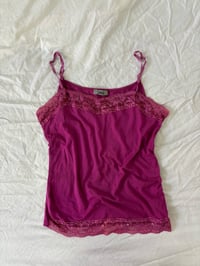 Image 1 of 00s purple top // L 