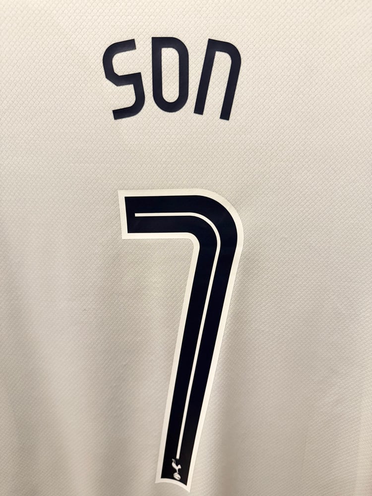Image of PRE ORDER: NEW Tottenham Hotspur “SON 7” 2024/25 Home Europa Final Shirt (XL)