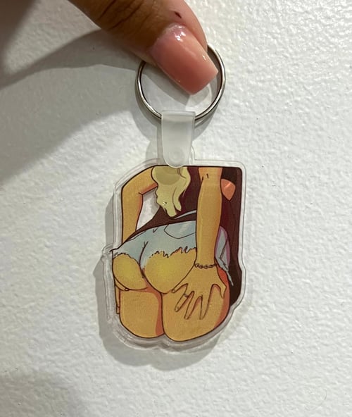 Image of Perfect Peach Key Chain