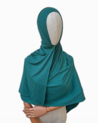 Teal Jersey Hijab