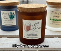 Image 1 of Frosted Glass Soy Candles