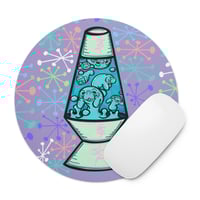 Lava Lumps Round mouse pad