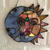 Boho Sun and Moon suncatcher