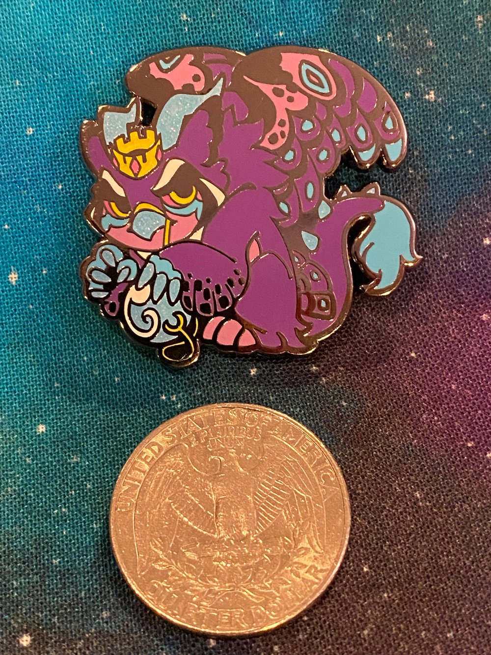 Image of Fursona Pin: Poison #331