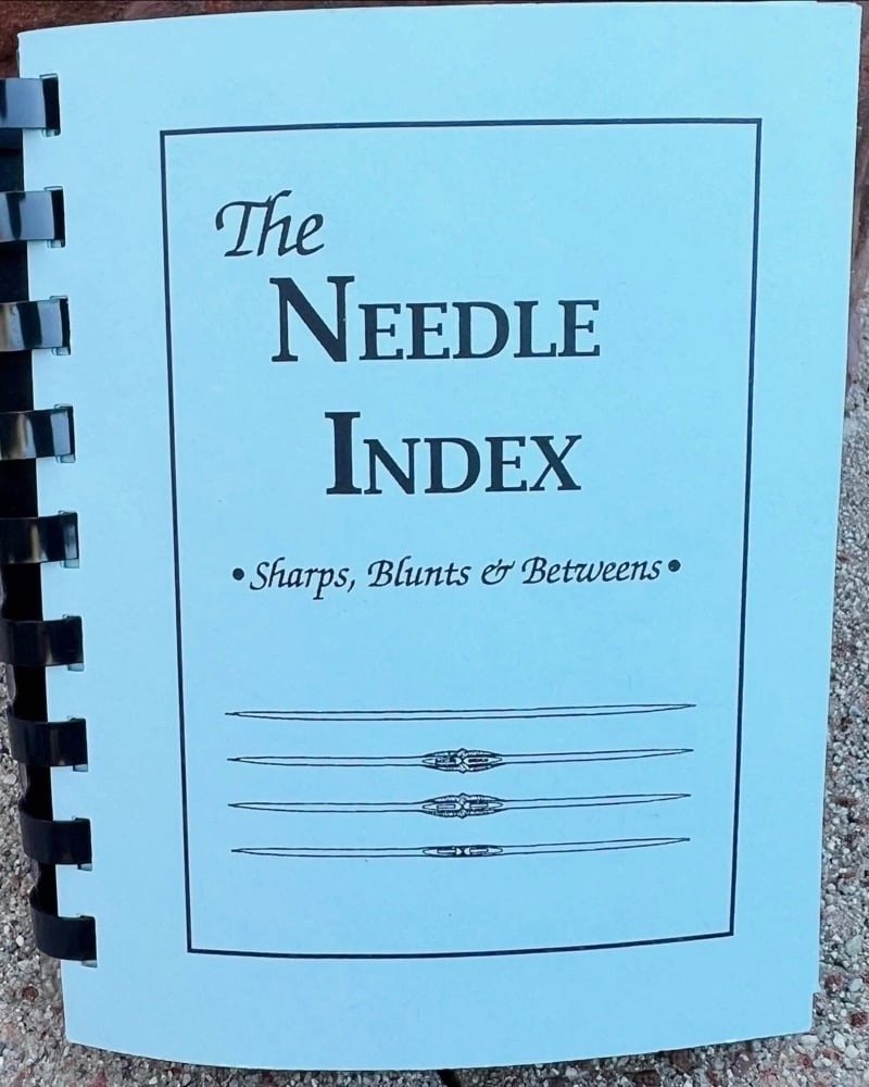 Image of BACK IN STOCK! The Needle Index Book
