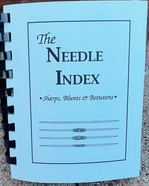 Image of BACK IN STOCK!  The Needle Index Book