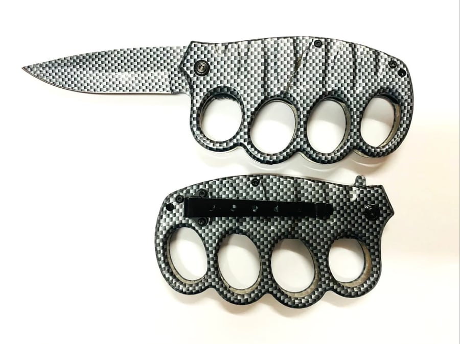 Image of Matrix Extreme Spring Assisted Trench Knife (Carbon Fiber)