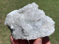 Image 3 of Druzy Quartz With UV Calcite Specimen #2550