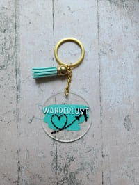 Image 2 of Wanderlust Keyring