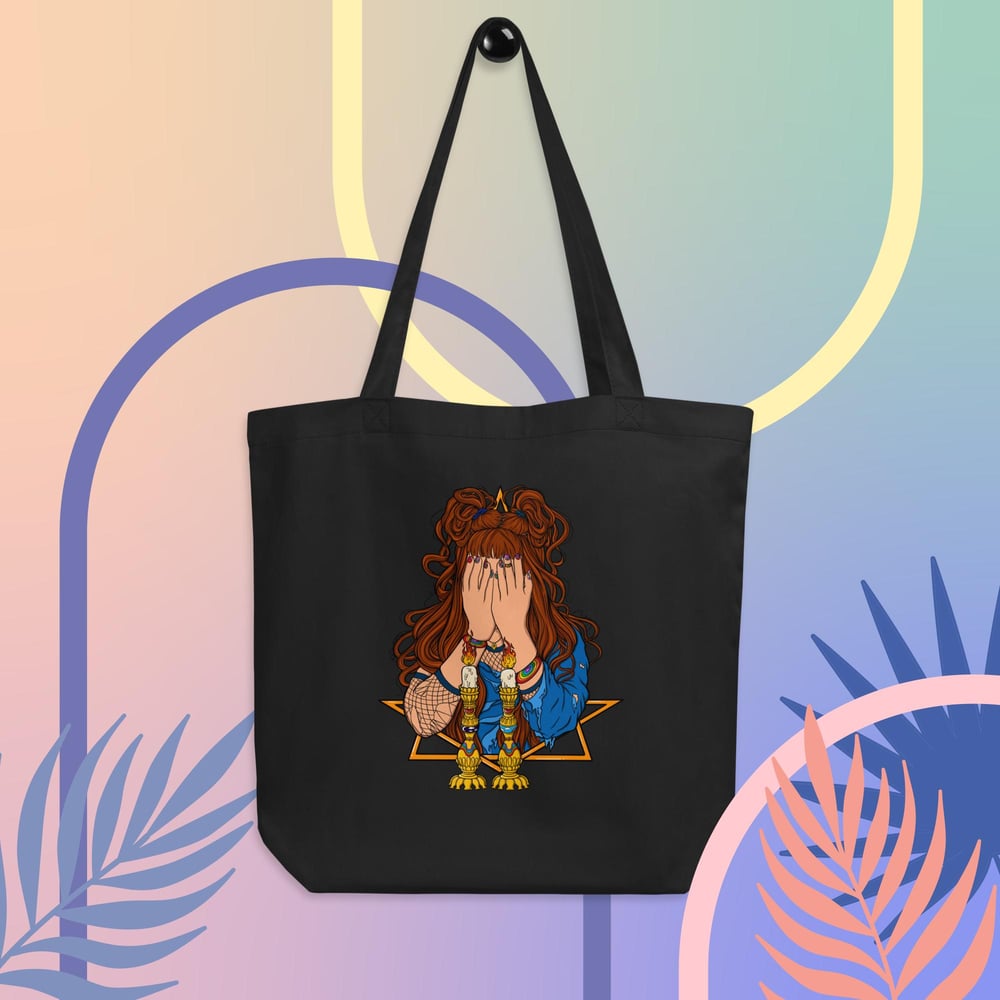 Image of Rainbow Shabbat Tote Bag