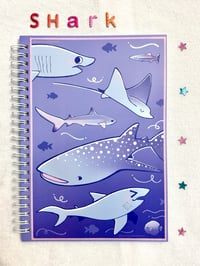 Image 1 of a5 Shark sticker book (50 pages!)