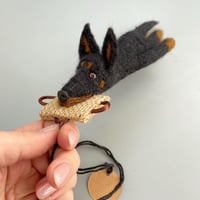 Image 3 of Felted Doberman