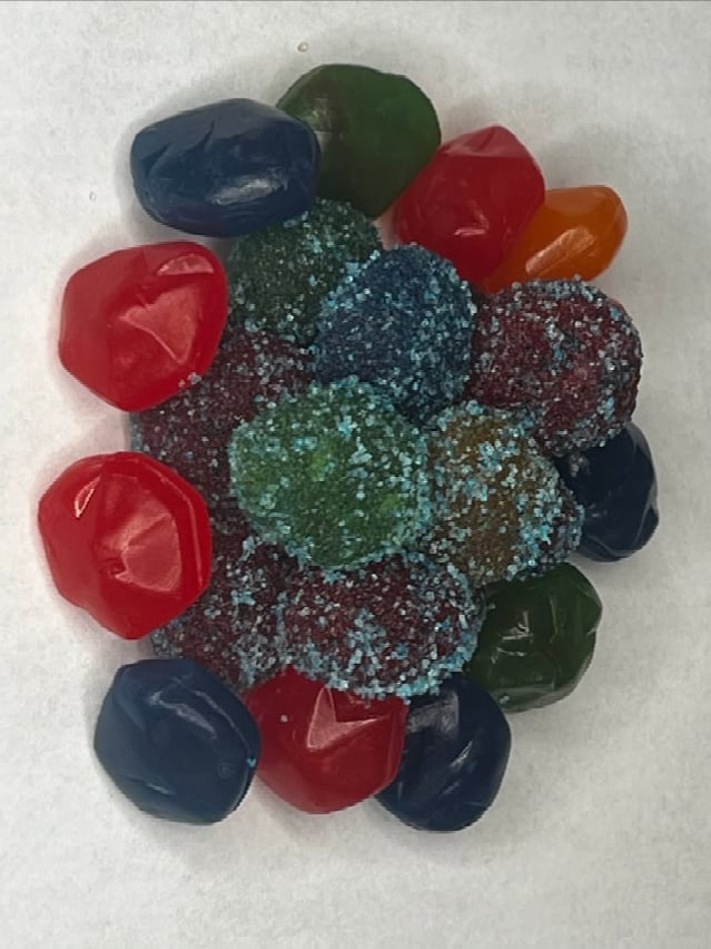 Image of Sour Blue Raspberry Gusherz