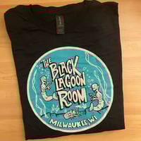 Image 1 of BLACK LAGOON ROOM Fiji Fun Logo 100% Cotton Men’s T-Shirt