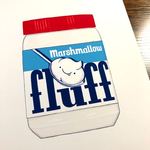 Image of fluff prints 