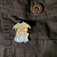 Image 4 of GWAR Cyclops Batwing Monster Enamel Pin