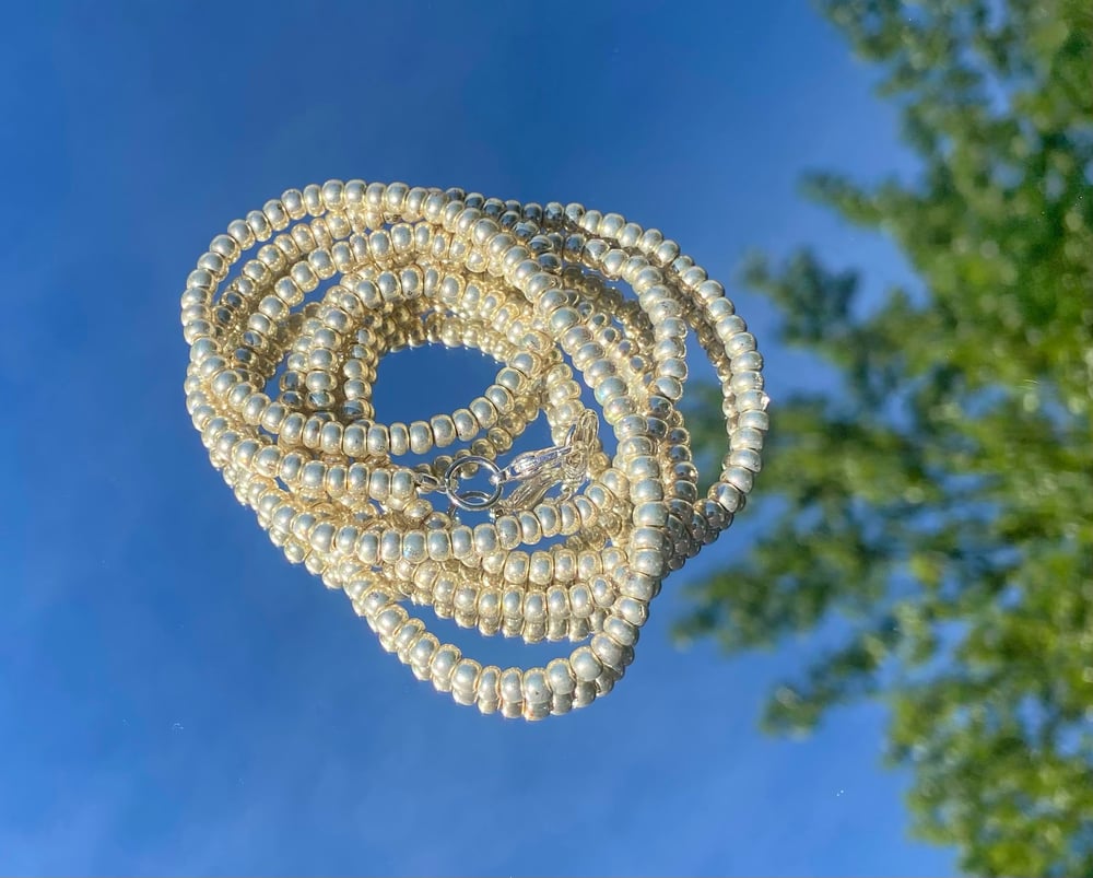 Image of “Silver” Waist Beads 