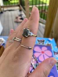 Image 3 of Moss Agate ring #2