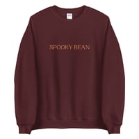 Image 4 of Spooky Bean simple crewneck