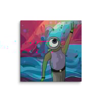 Image 2 of Alien World Canvas