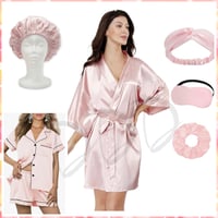 Image 1 of 7pc Personalized Womens Lounge Wear